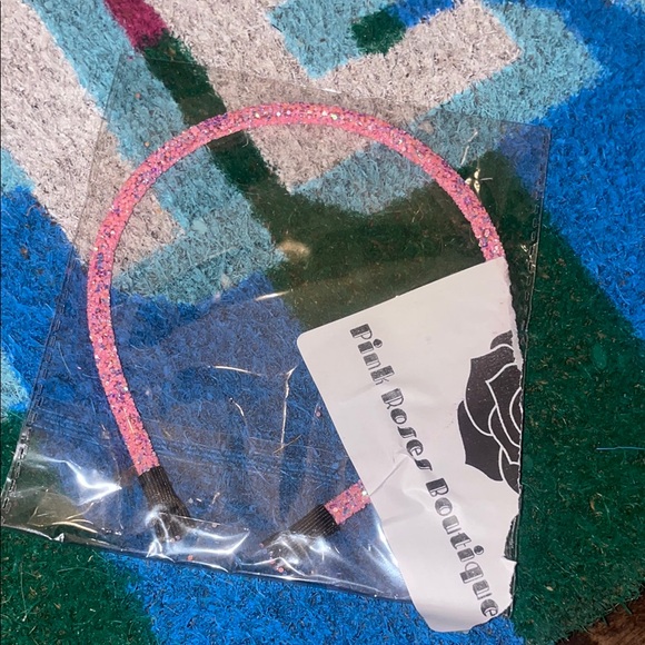 Other - Pink Glitter Headband Giveaway